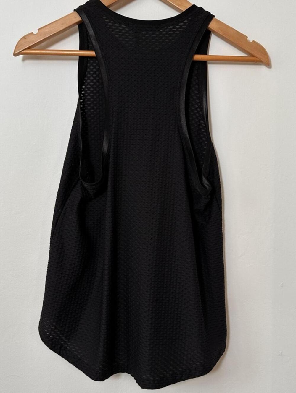 Koral Muscle Netz Black Tank Top Size Small - Picture 6 of 9